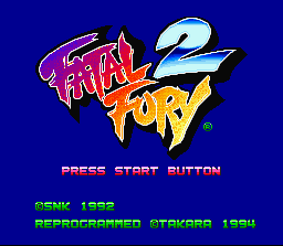 Fatal Fury screenshot 5 for Super Nintendo